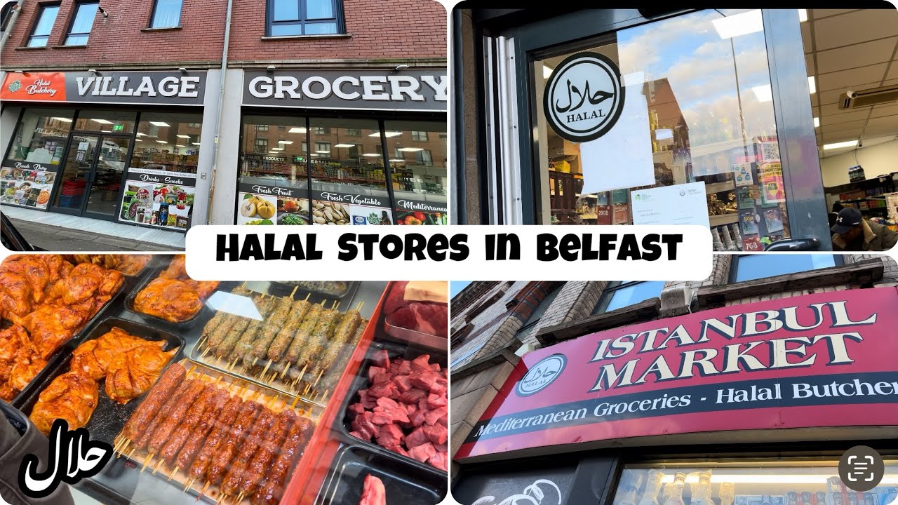 Halal Meat shops In Belfast🌸||Northern Ireland ||Uk 🇬🇧 ||