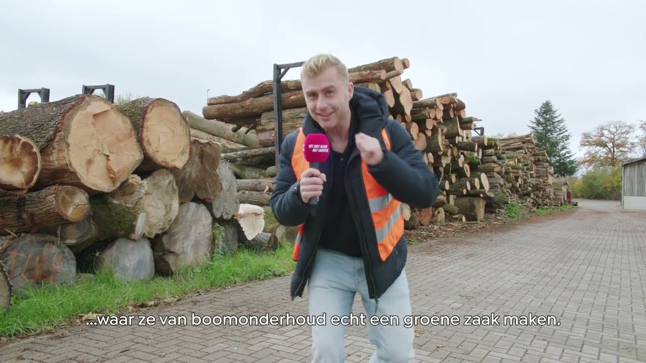 TLN (transport en Logistiek Nederland) op bezoek bij Boomrooierij Weijtmans.