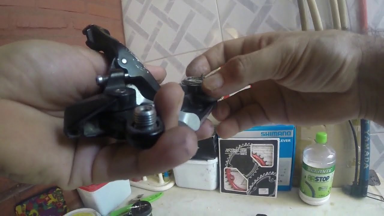 Desmontando um câmbio Shadow Plus