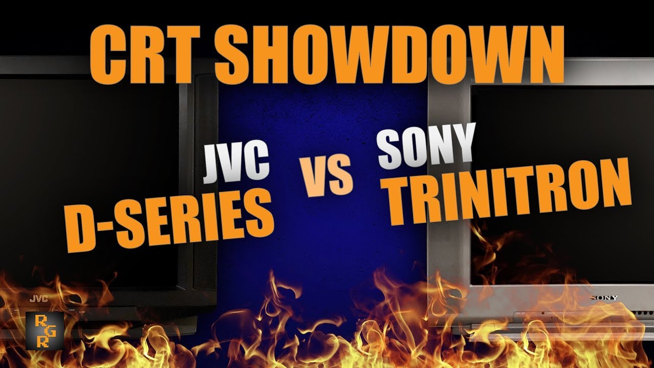 JVC D-Series vs Sony Trinitron CRT TV Review for Retro Gaming