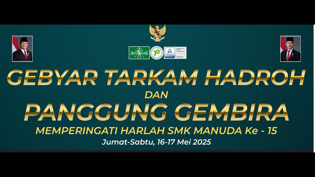 GEBYAR FESTIVAL HADRAH MEMPERINGATI HARI LAHIR SMK MA'ARIF NU 2 AJIBARANG 2025