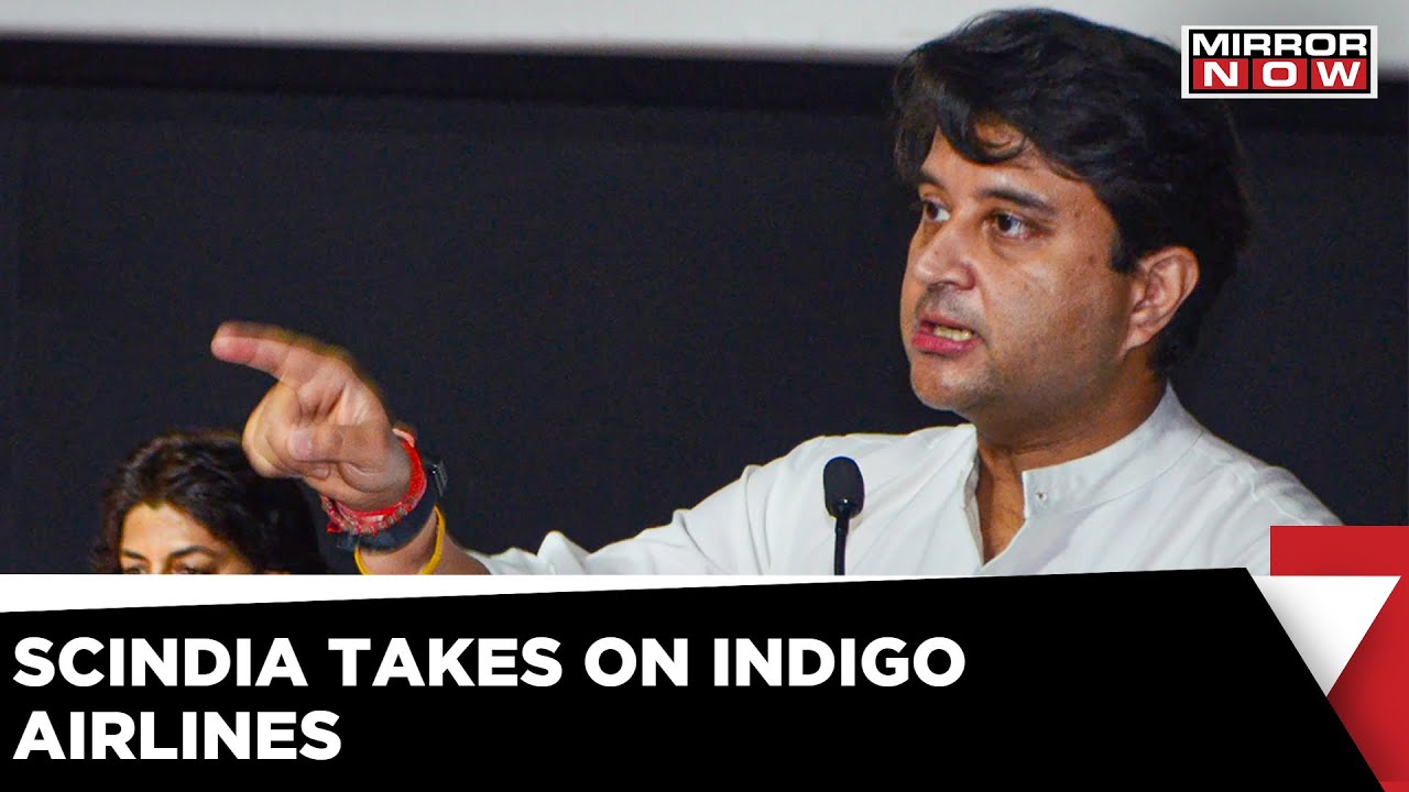 'No Tolerance For Such Behaviour': Jyotiraditya Scindia On Indigo Staff Controversy | English News