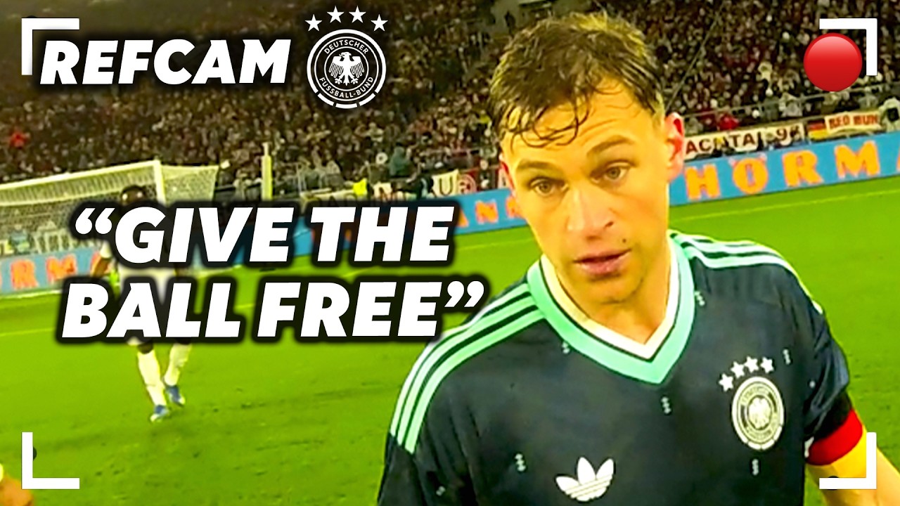 POV: You&rsquo;re refereeing Germany vs Ghana! 🇩🇪🇬🇭 | RefCam