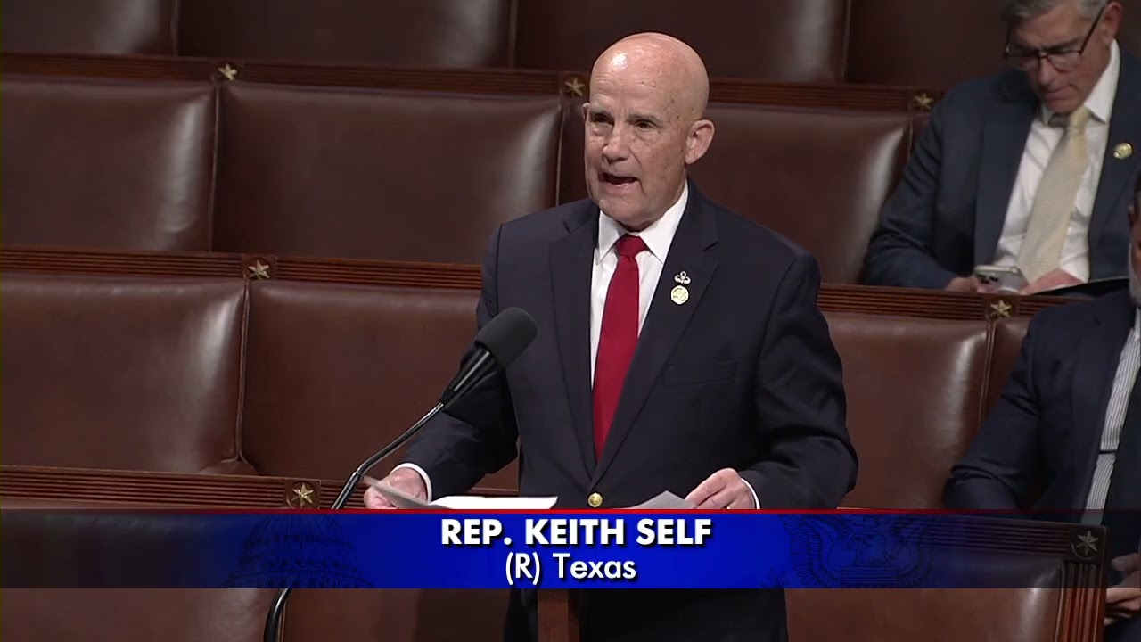 Rep. Keith Self Criticizes the War Powers Act Resolution on the House Floor