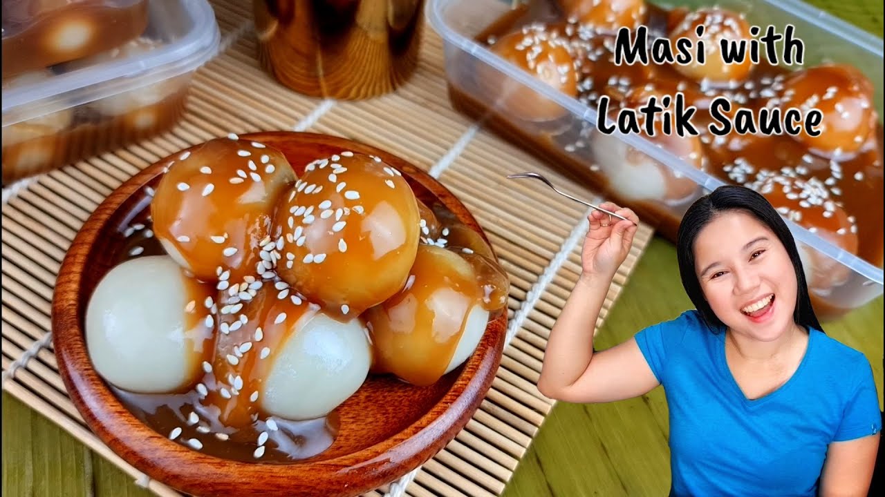 Masi With Latik Sauce Para Sa Matamis Na Recipe Para Sa Bermonths Negosyo At Handaan!