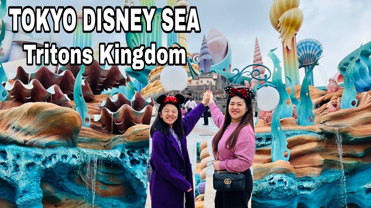 TRITONS KINGDOM DISNEY SEA TOKYO JAPAN // JAPAN TRAVEL VLOG