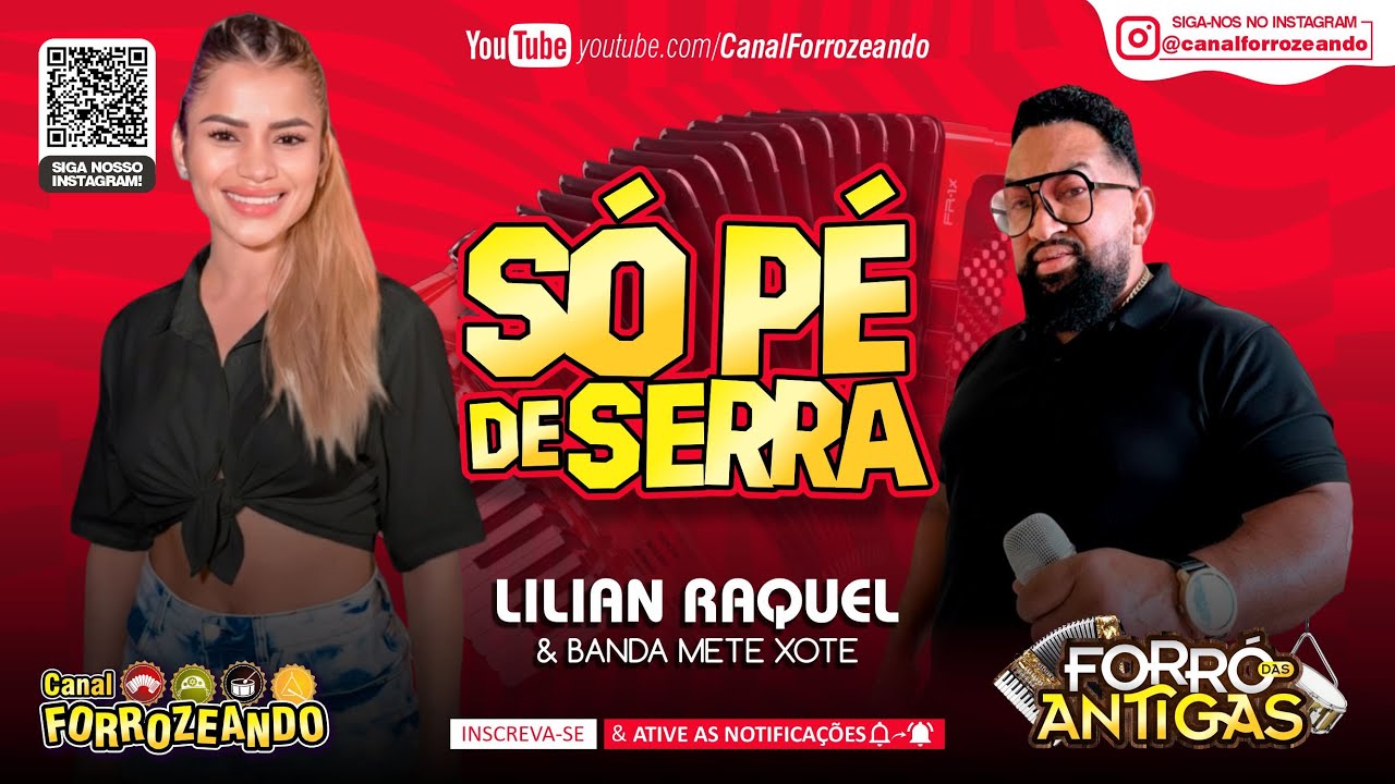 LILIAN RAQUEL & Banda METE XOTE Só Pé de Serra Ao Vivo - Vol 1
