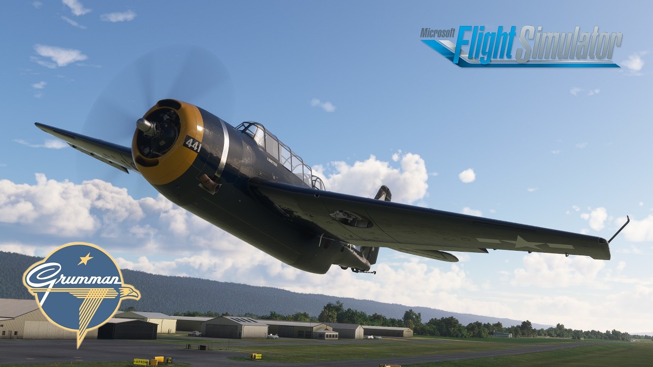 ORBX Grumman Avenger - First Display Flight over Mifflin County - Microsoft Flight Simulator