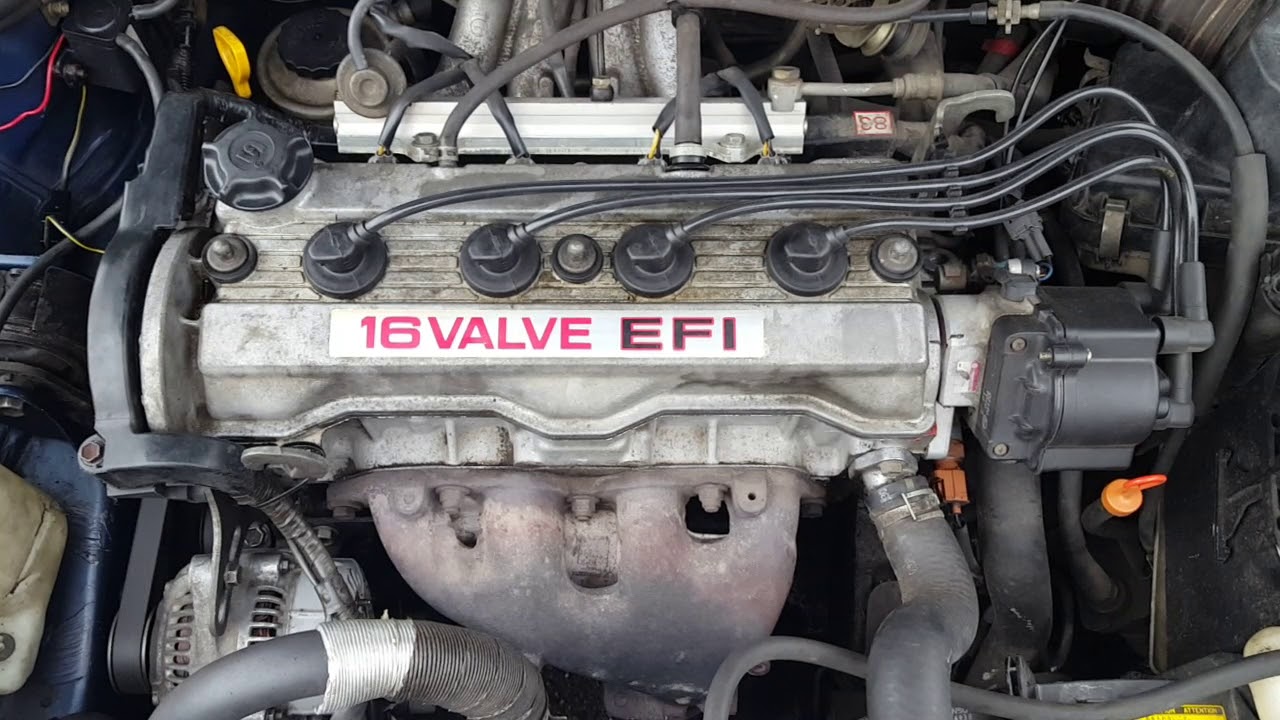 1990 Geo Prizm.  ( Toyota Corolla ) 4AFE