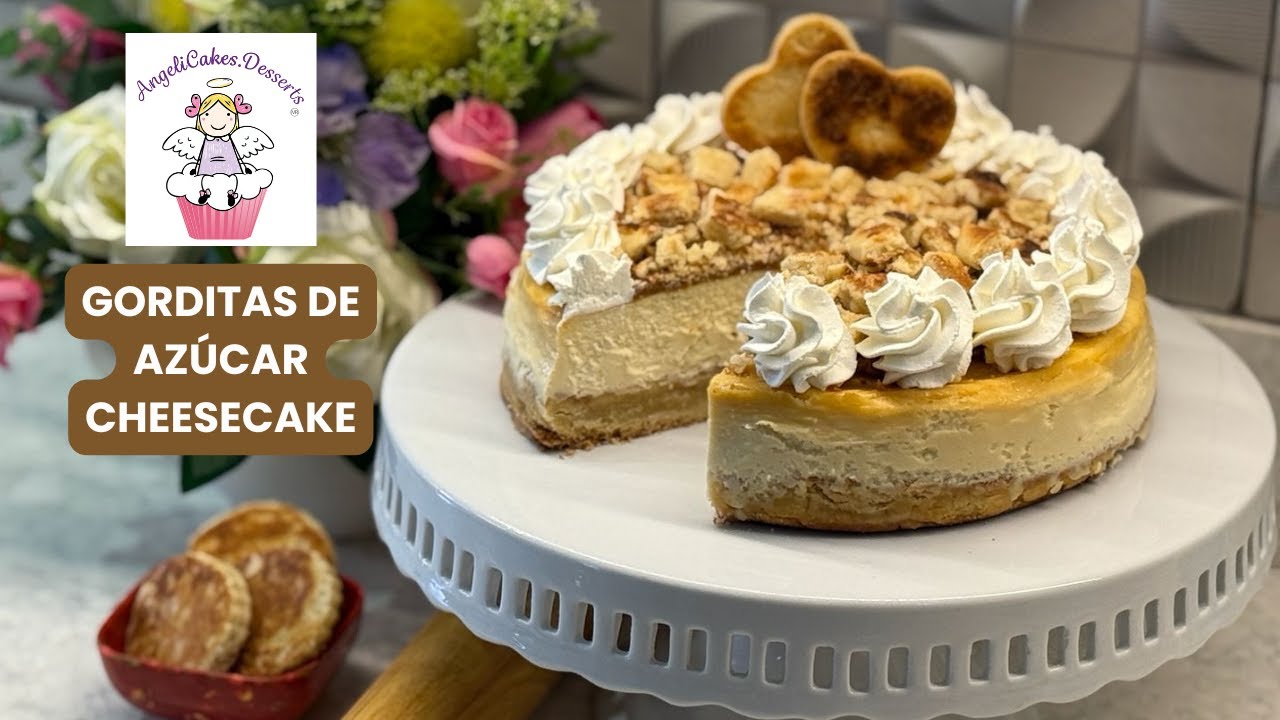 GORDITAS DE AZUCAR CHEESECAKE by ANGELICKES.DESSERTS