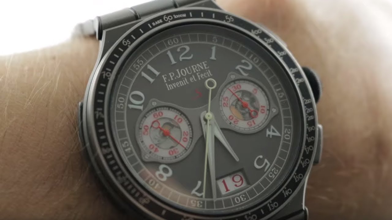 F.P. Journe Chronographe Monopoussoir Rattrapante Linesport (CRT TI 44 B GR) - Hands-On Review