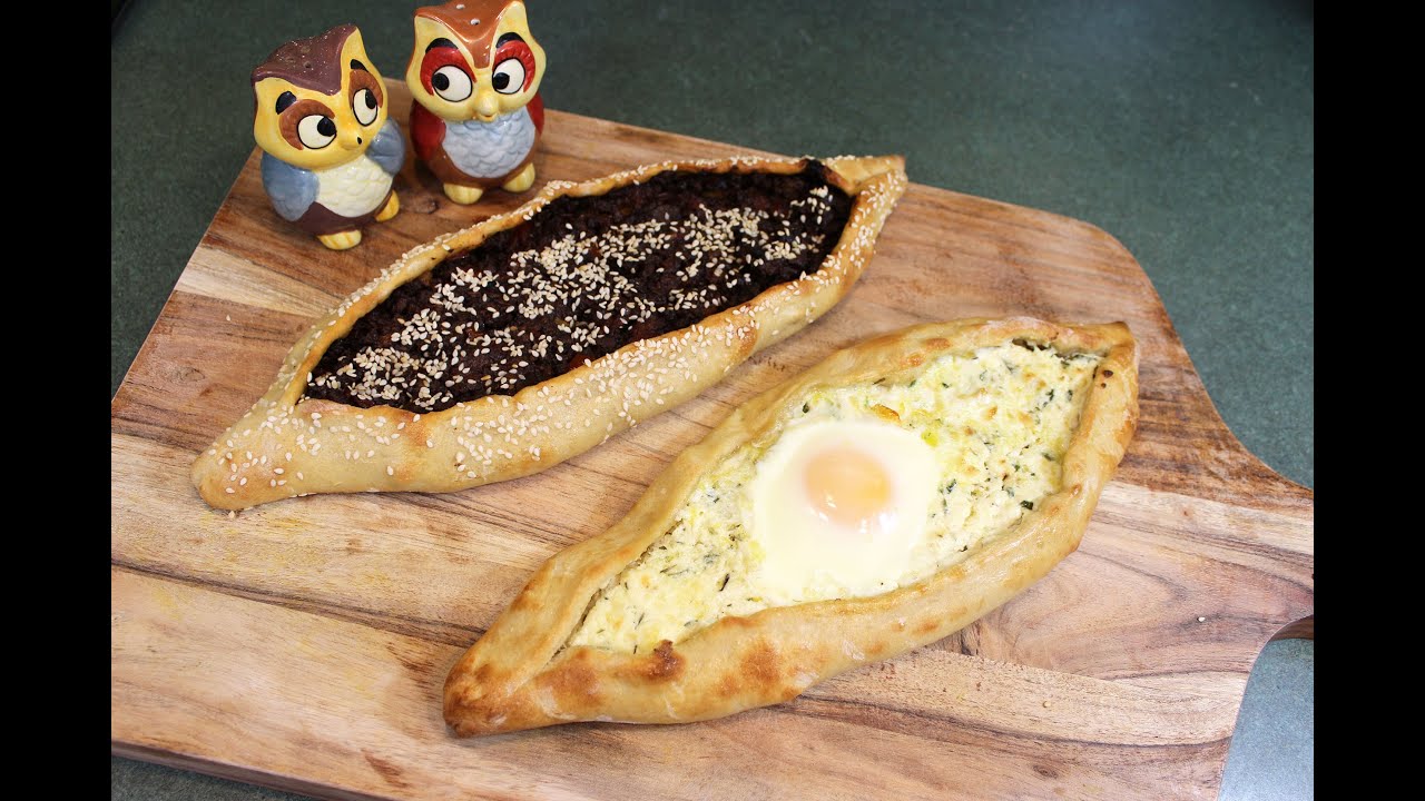Sourdough Turkish Pide (lamb & cheese)