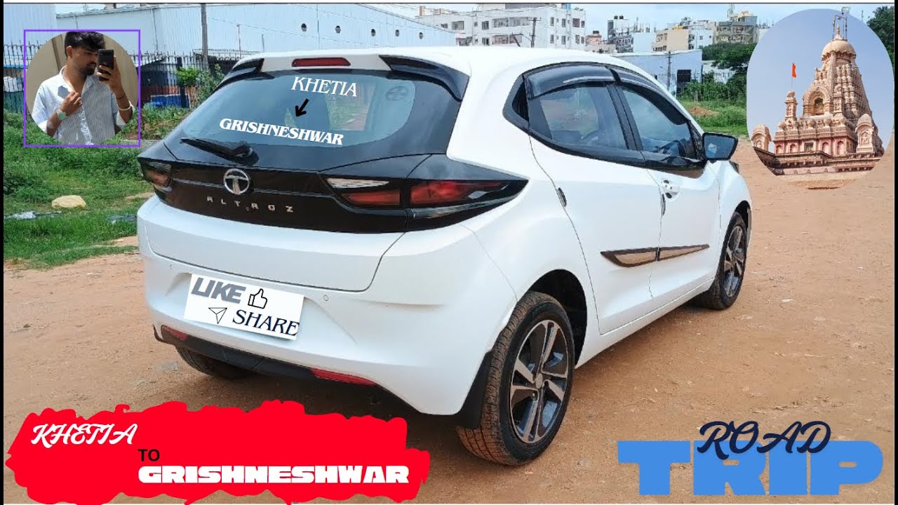 EP 01: KHETIA TO GRISHNESHWAR BY CAR ROAD TRIP WITH FAMILY  ✨🚗