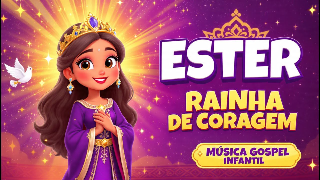 Ester, Rainha de Coragem - Música Gospel Infantil | Histórias Bíblicas para Crianças