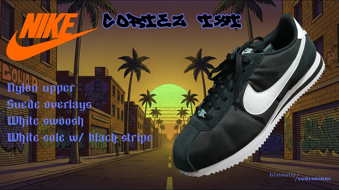 Nike Cortex Text - Review #blatantlysubliminal