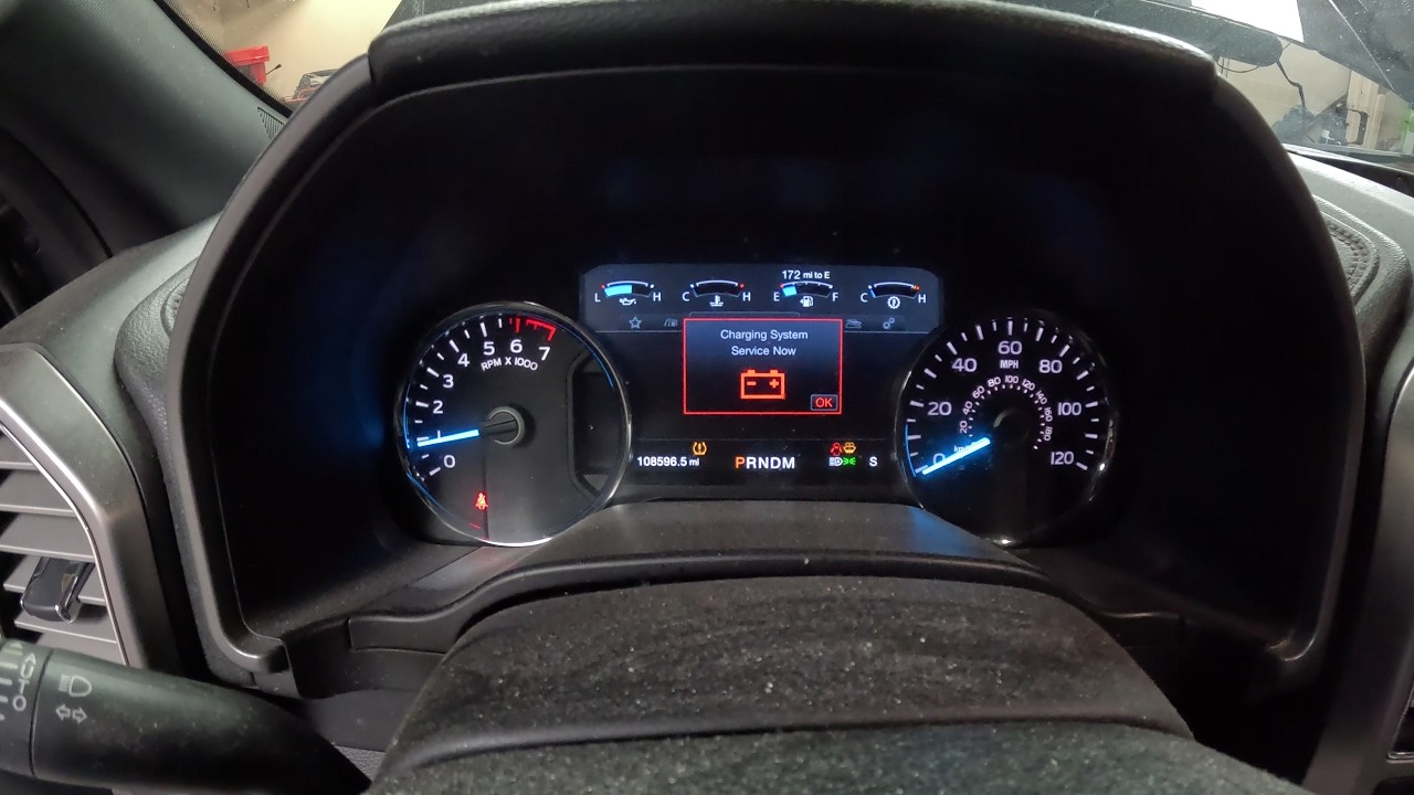 Ford F150 3.5L is getting charging fault. (Valve cover gasket replacement) Part 1