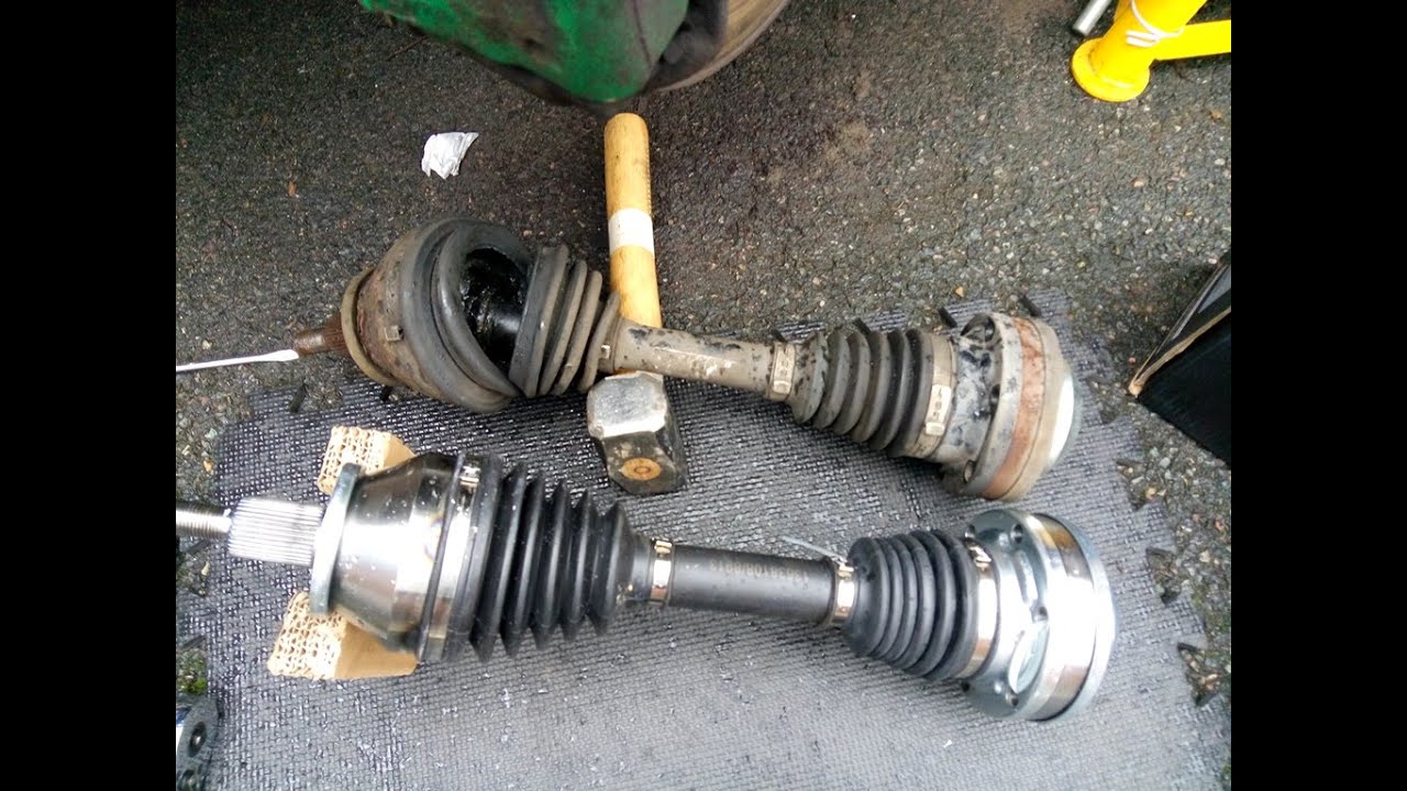 20200111 VAG driveshaft change removal Skoda Fabia