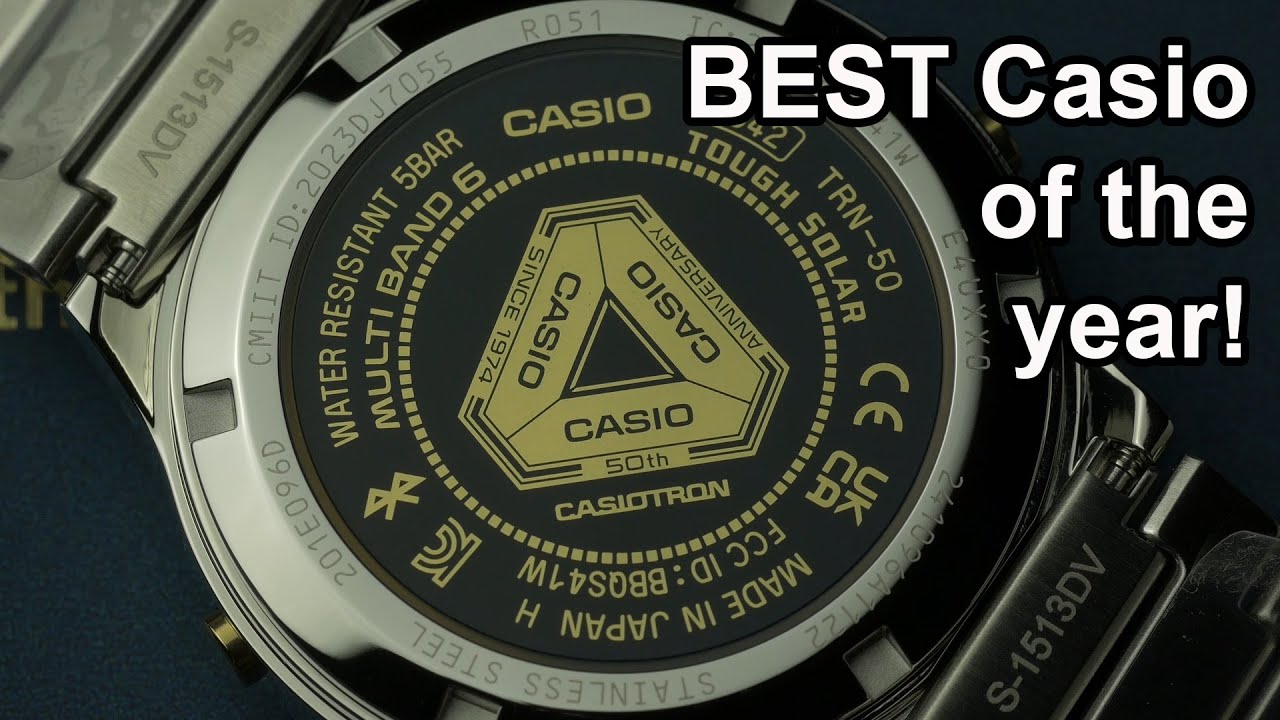 The COOLEST Casio of the year!!!! Casiotron TRN-50