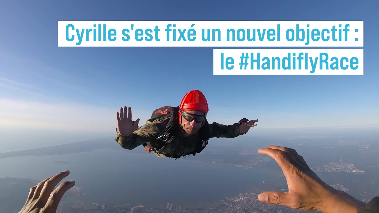 Chahboune Cyrille ... cap sur le #HandiflyRace