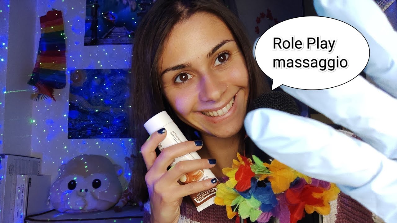 ASMR ITA| Role Play - ti massaggio il viso ✨🥰