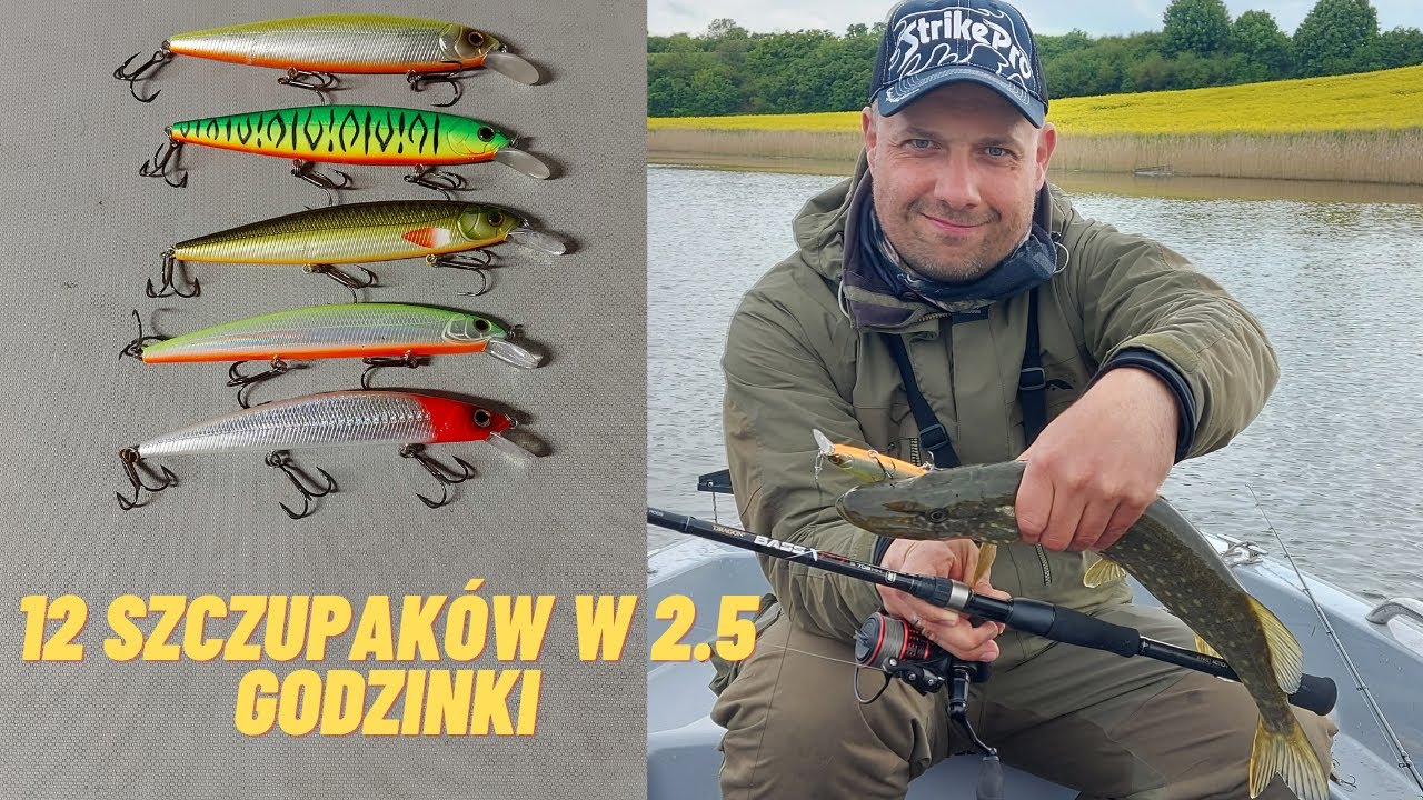 Szczupakowe woblery twitchowe Strike Pro Bold 130SP i Montero 130SP