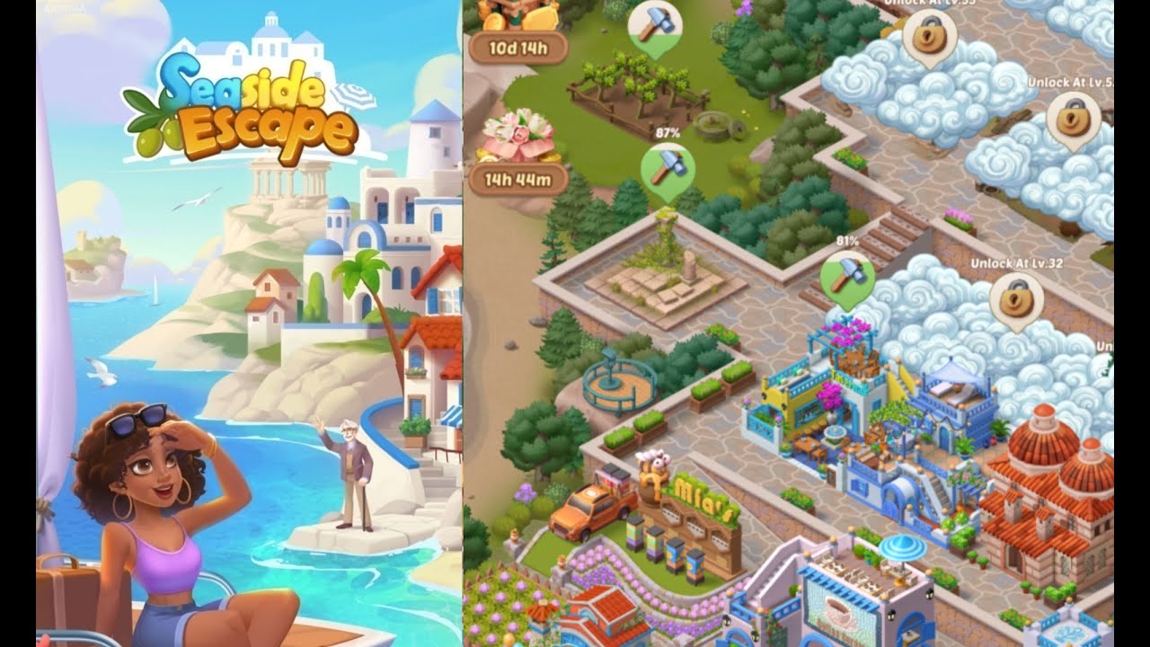 Seaside Escape |  Level 28-29 Part  18 🏖🏝