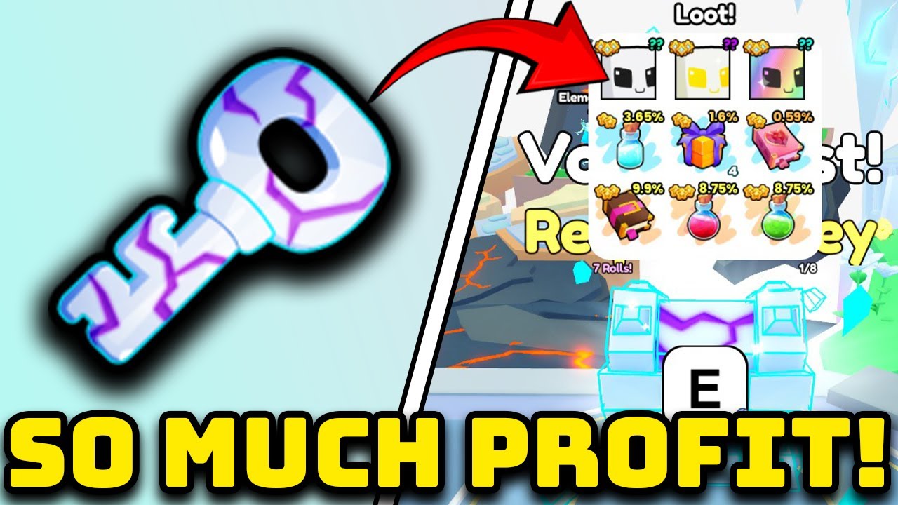 *3X PROFIT!* I Did Not Know Void Keys Were THIS Good In Pet Simulator 99