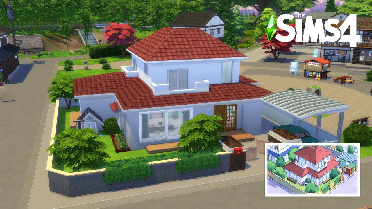 Crayon Shin-chan House | Stop Motion Build | The Sims 4 | No CC