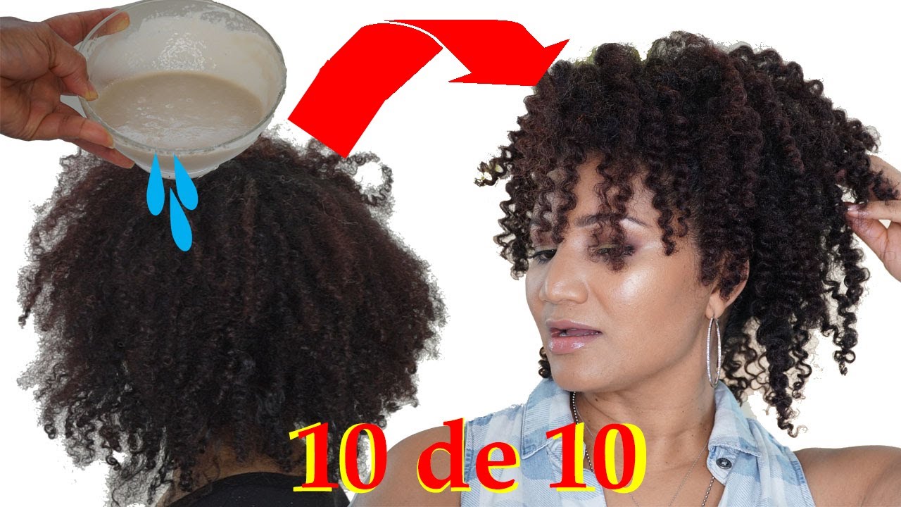 MASCARILLA para el  CABELLO  afro MALTRATADO (recupera LAS PUNTAS  del pelo afro) hidratante el pelo
