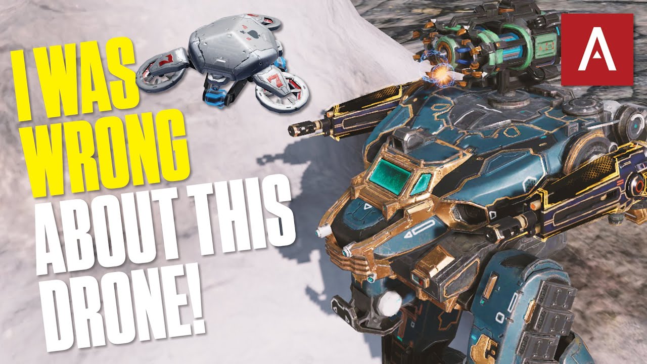 Showdown Drone Makes Raptor Unstoppable In War Robots! WR Raptor Gameplay