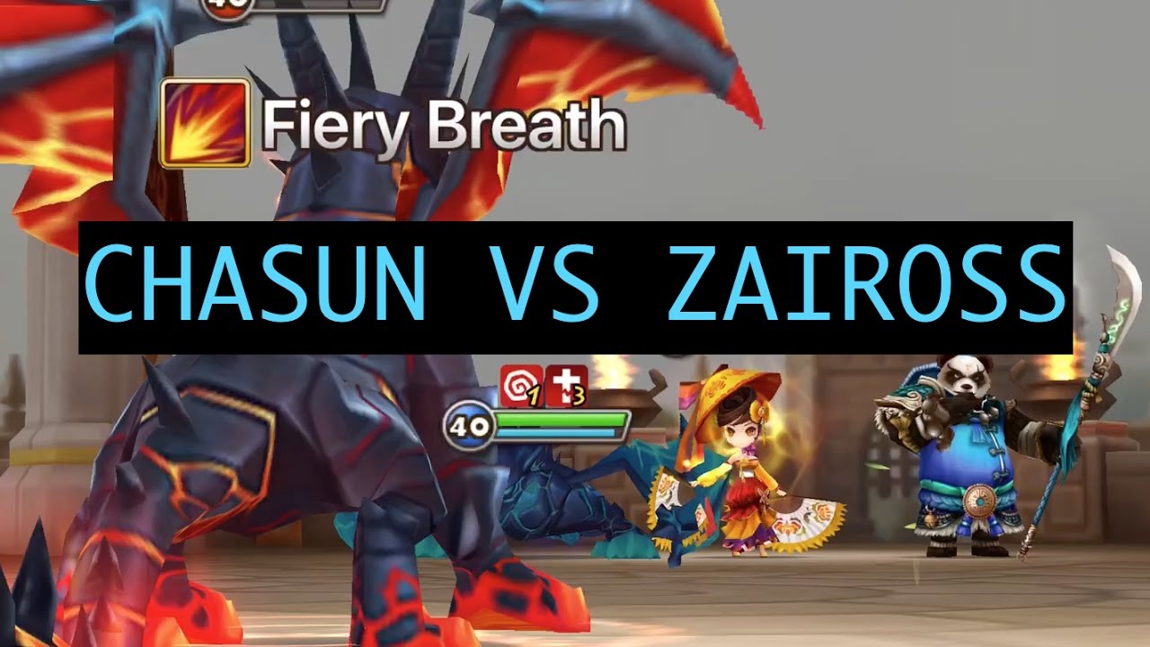 [Summoners War] Guild war Stheno II vs Advent