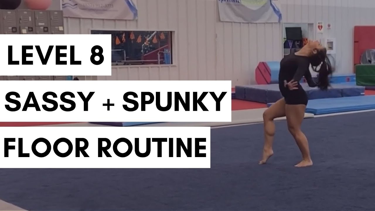 Sassy + Spunky Gymnastics Floor Routine | Taylor Krippner
