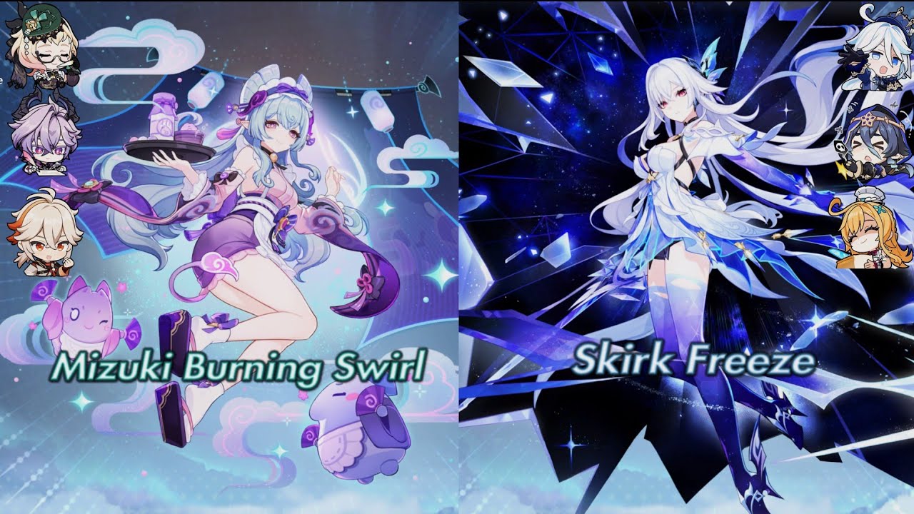 C1 Mizuki & C0 Skirk. Spiral Abyss 6.2 | Genshin Impact Luna lll