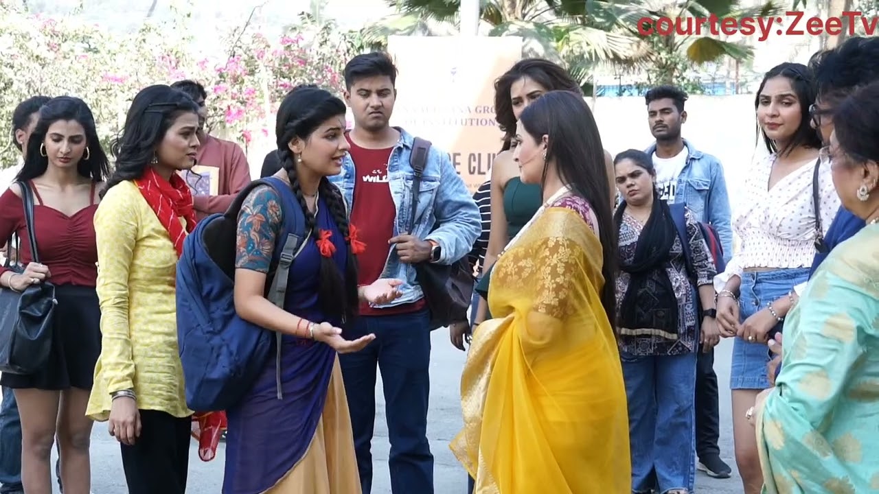 Saru ZeeTv Newepisode: Shivani ko koi nhi nikal skta college se saru president Hai College Ki sunlo 