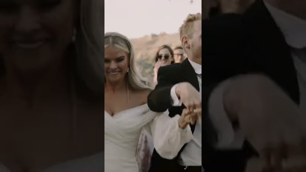 Watch this couple wedding Grand Entrance 💥