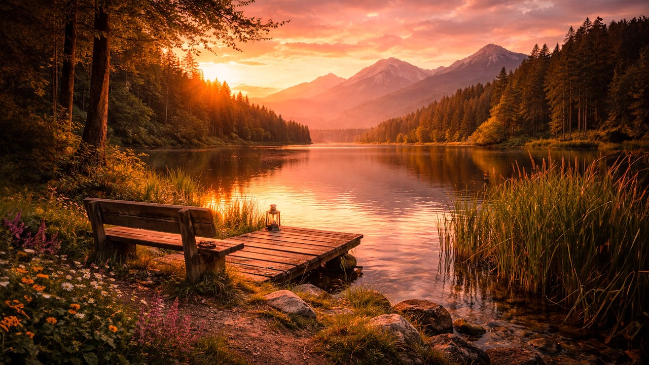 Calm Your Mind in 18 Minutes – Gentle Piano for Stress & Anxiety