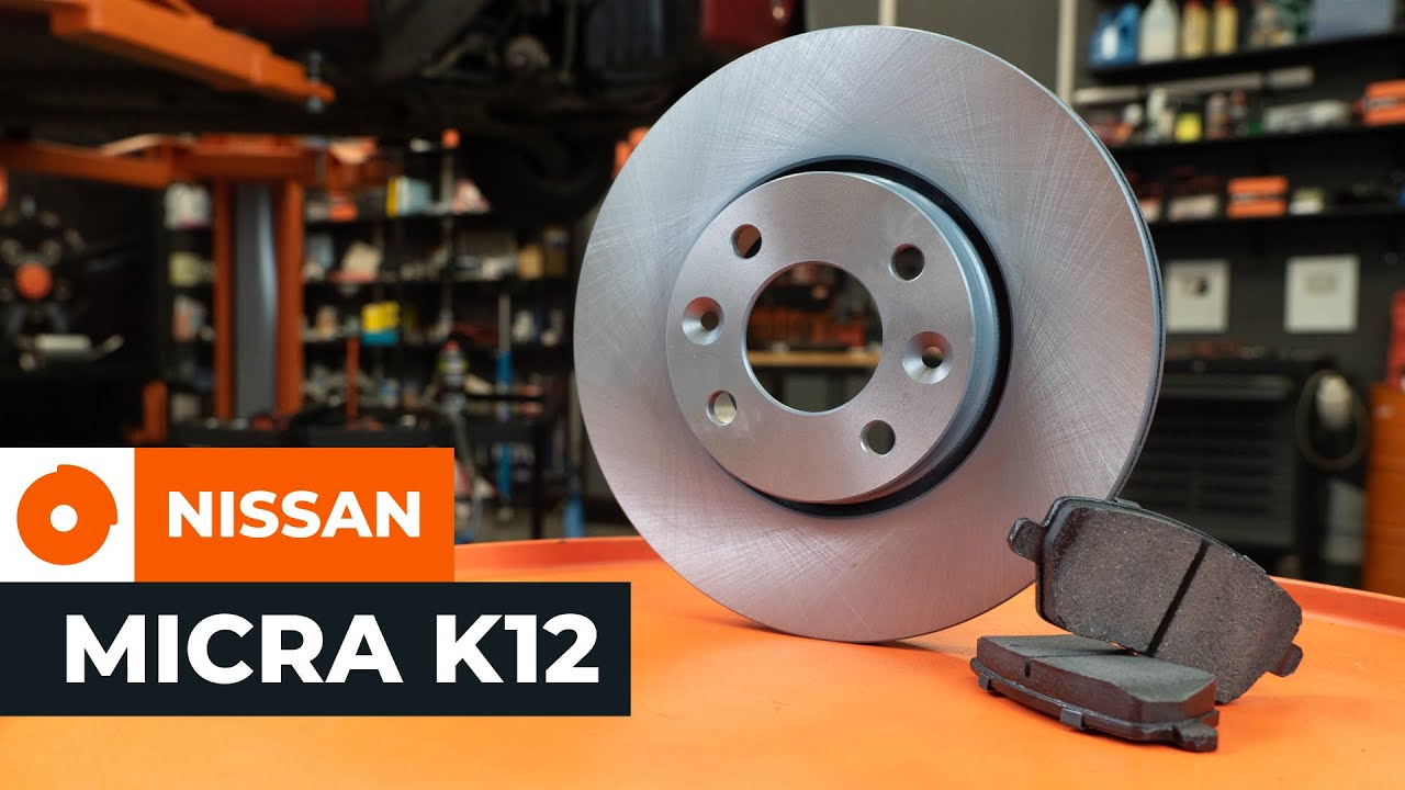 Comment remplacer des disques et plaquettes de freins avant sur NISSAN MICRA K12 [TUTORIEL AUTODOC]