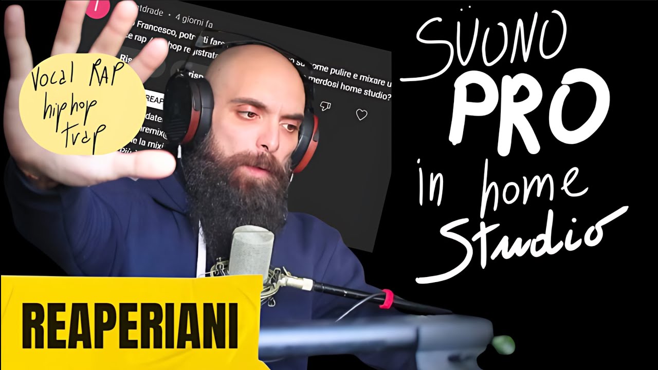 Come Far Suonare le Tue Vocals Rap PROFESSIONALI Anche da un Home Studio