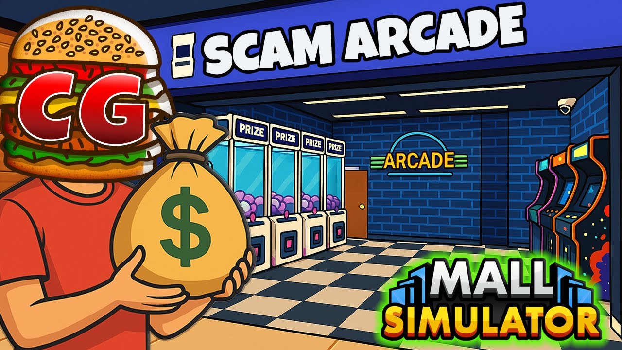 My Arcade SCAMS Every Customer... and It WORKS! (Mall Simulator)