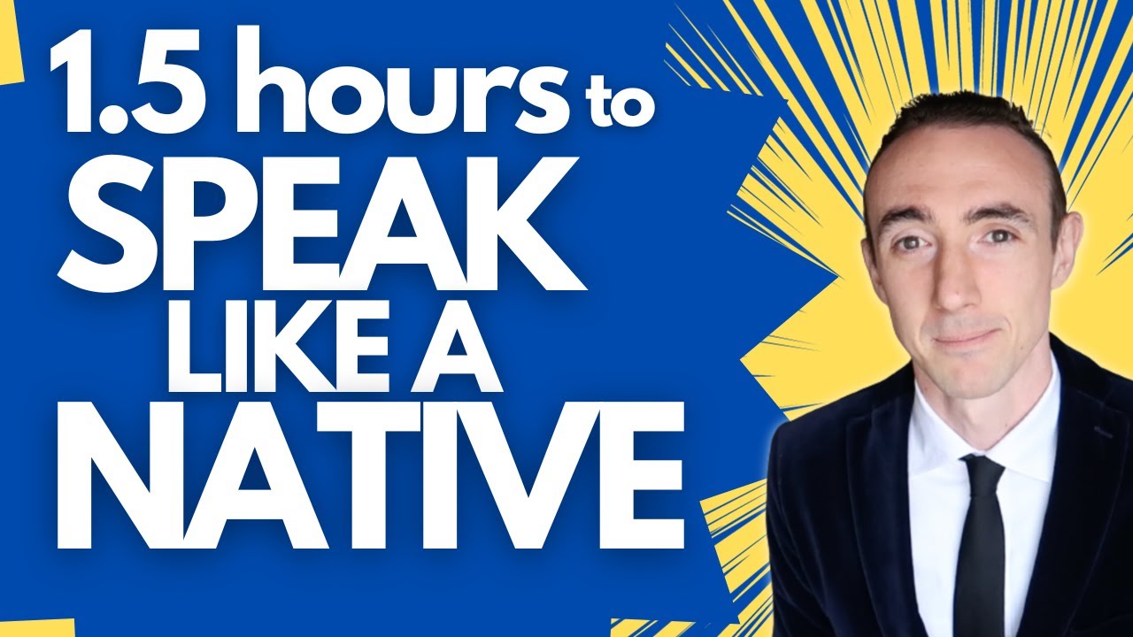 BEST Advice to Speak Native English! - boost your speaking with one video!