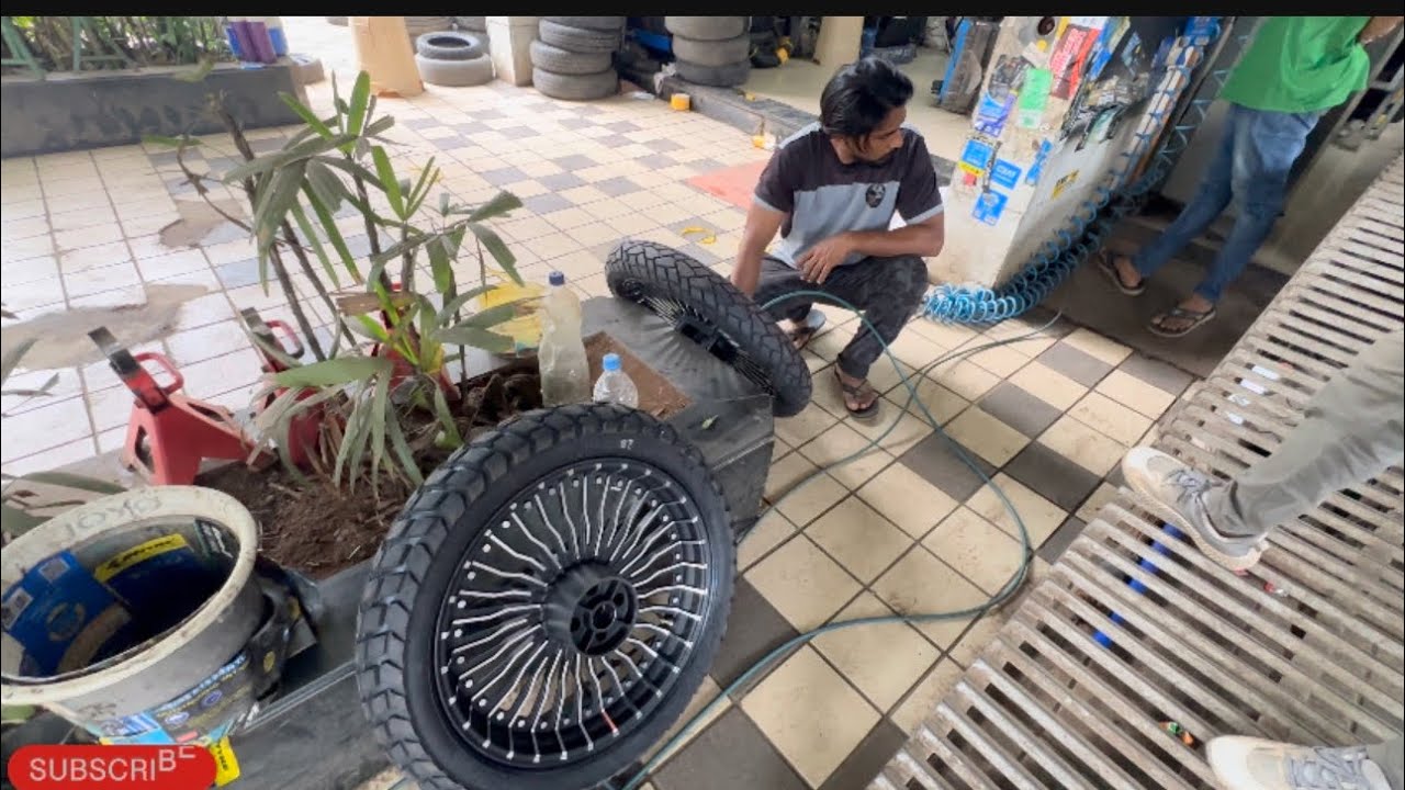 CLASSIC 350 TRANSFORMED! | Spoke Wheel to Alloy Wheel | Upgrade | Royal Enfield Modification 🤩