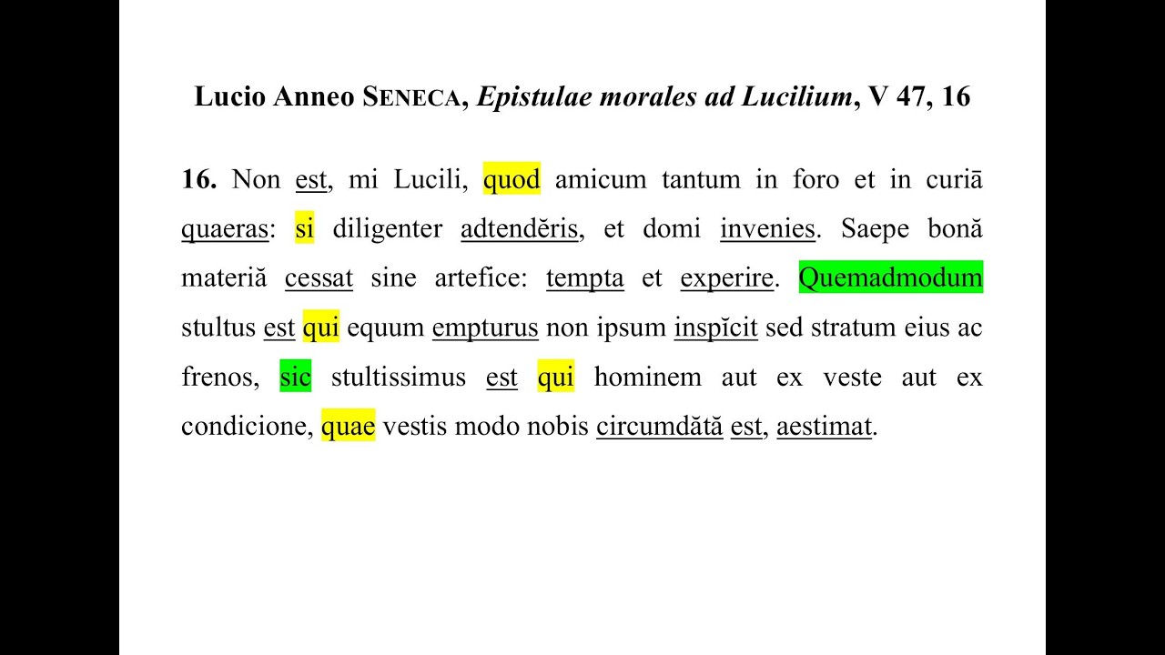 Lucio Anneo Seneca, 