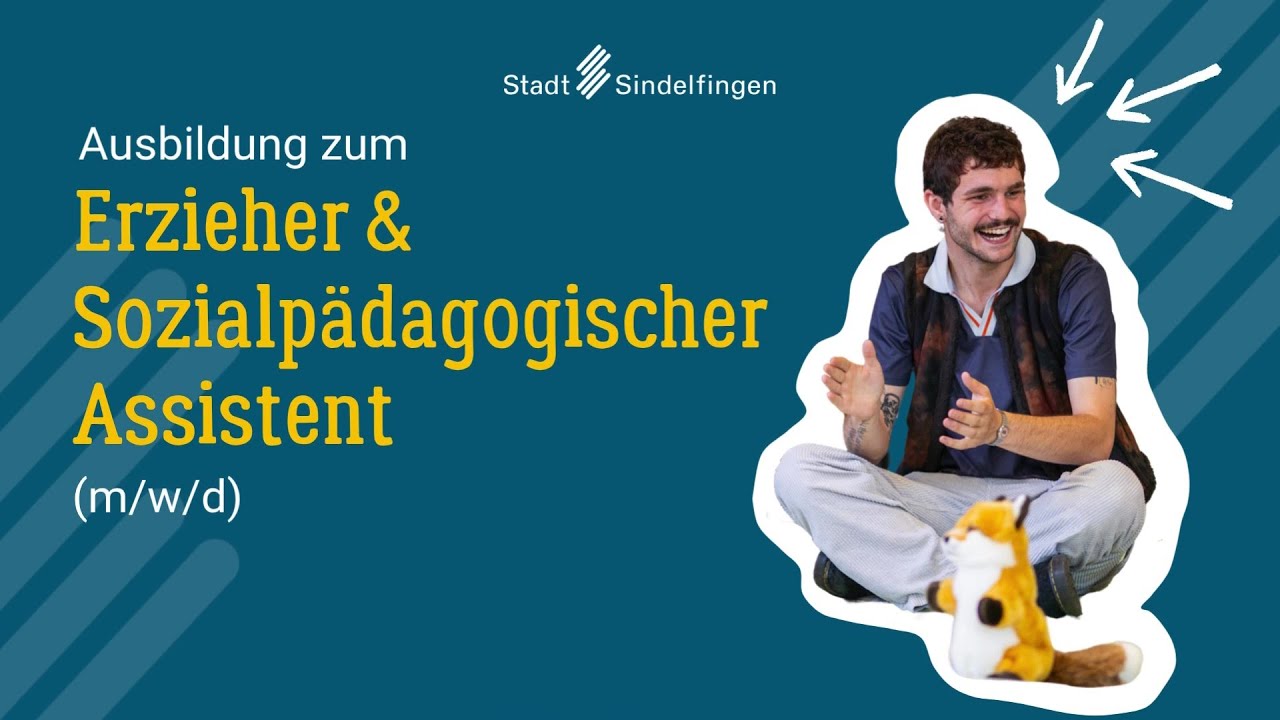 Ausbildung zum Erzieher (m/w/d) oder sozialpädagogischen Assistent (m/w/d) – Alles für Andere geben!