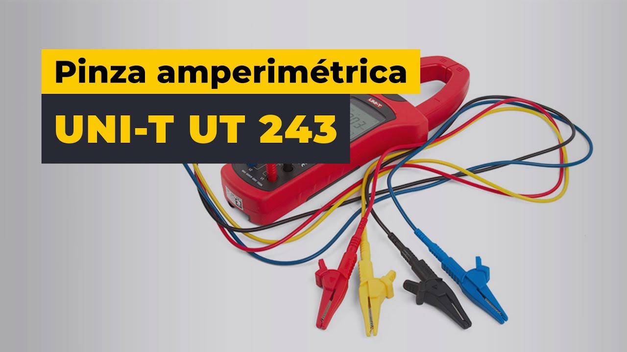 Pinza amperimétrica UNI-T UT243