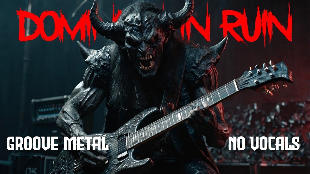 Dominion in Ruin Groove Metal | Iron Grip Riffs and Relentless Groove | Background Music