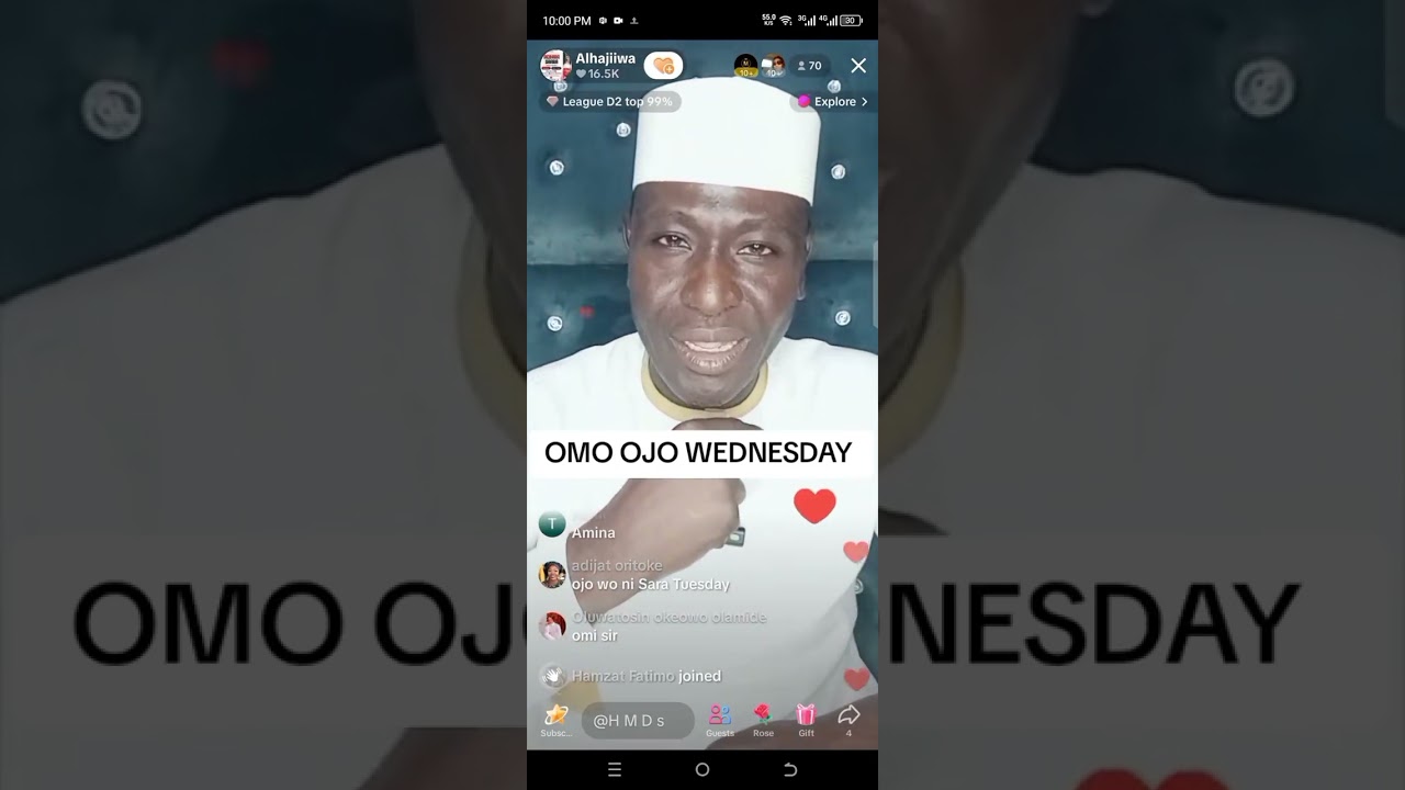 OMO OJO WEDNESDAY ATI ASIKO TOLESE SAARA E