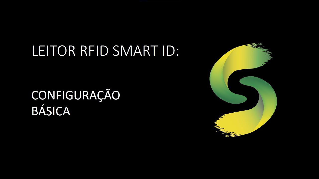 LEITOR RFID SMART ID - Configuração Básica