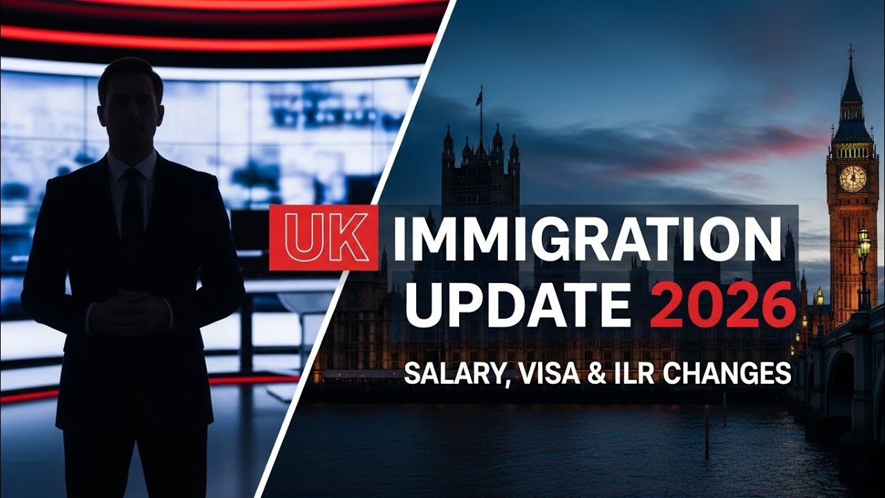 UK Visa & Salary Threshold Changes 2026 | Skilled Worker, Family & ILR Update