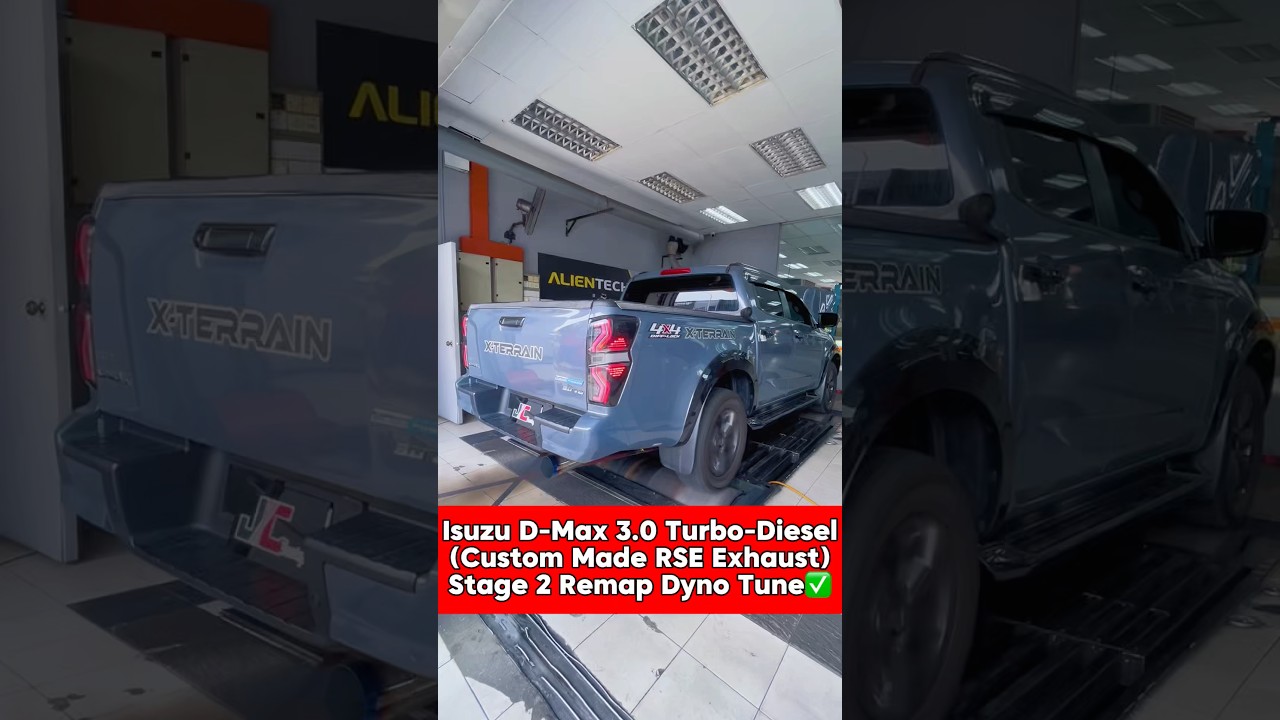 Remap Isuzu D-Max 3.0 Turbo Diesel Stage 2 WHP: 219HP 637TQ www.emptune.com www.jcracing.com.my