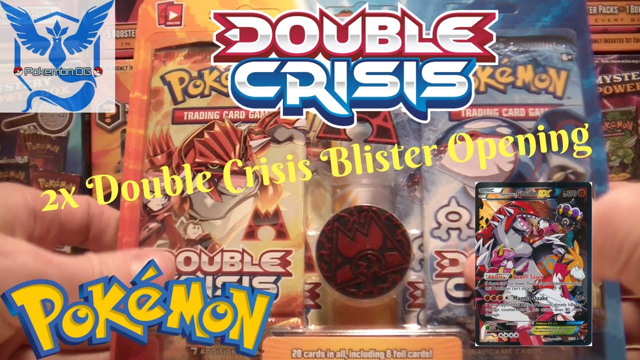 2x Double Crisis Blister Pack Opening!